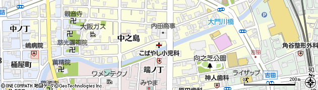 ブルーハイツ月読橋周辺の地図