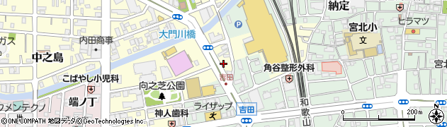 エース電研和歌山サービスステーション周辺の地図