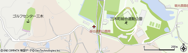 山大寺周辺の地図