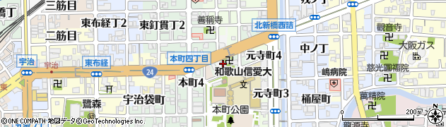 和歌山県水質保全センター和歌山事務所周辺の地図