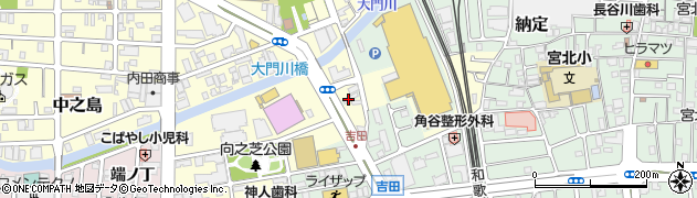 和歌山県和歌山市吉田360周辺の地図
