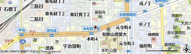 弥助寿司周辺の地図