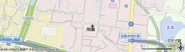 香川県東かがわ市川東1168周辺の地図