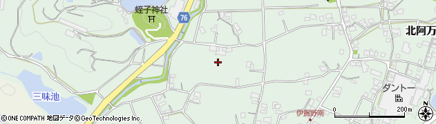 兵庫県南あわじ市北阿万伊賀野周辺の地図