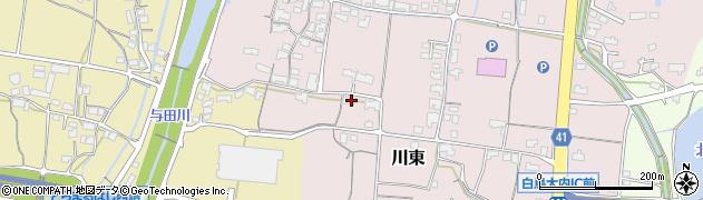 香川県東かがわ市川東1057周辺の地図