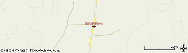 田代小学校前周辺の地図