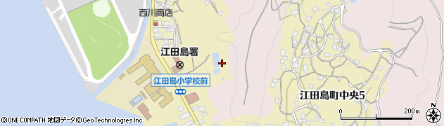 広島県江田島市江田島町中央周辺の地図