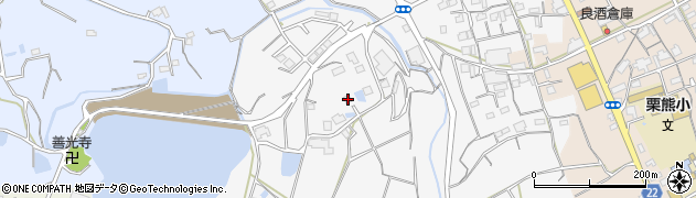 香川県丸亀市綾歌町栗熊西1337周辺の地図