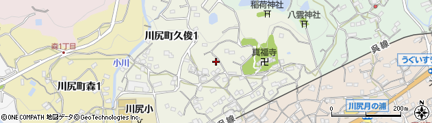 広島県呉市川尻町久俊周辺の地図