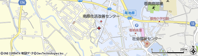 香川県高松市香南町横井968周辺の地図
