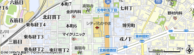 紀陽銀行マツゲン元寺店 ＡＴＭ周辺の地図