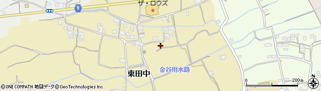 和歌山県和歌山市東田中周辺の地図