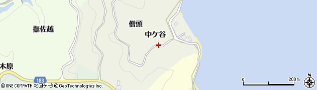 徳島県鳴門市瀬戸町室（中ケ谷）周辺の地図