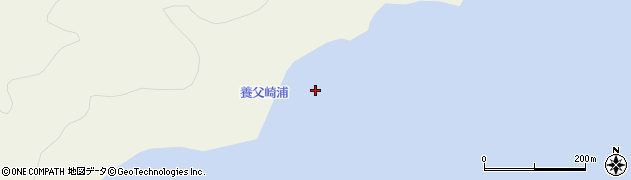 養父崎浦周辺の地図