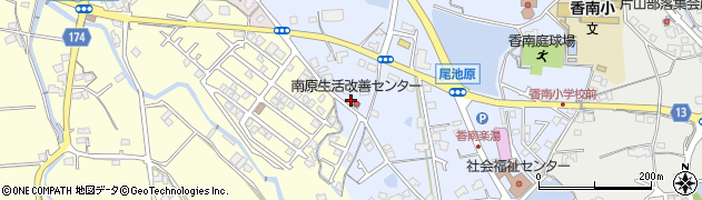 香川県高松市香南町横井967周辺の地図