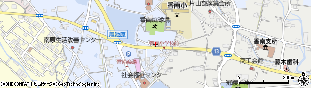 ａｐｏｌｌｏｓｔａｔｉｏｎ香南ＳＳ周辺の地図