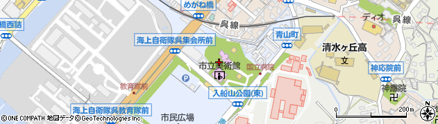 広島県呉市幸町4周辺の地図
