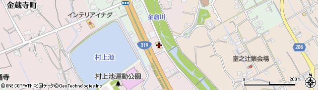 香川県善通寺市与北町3377周辺の地図