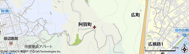 広島県呉市阿賀町3392周辺の地図