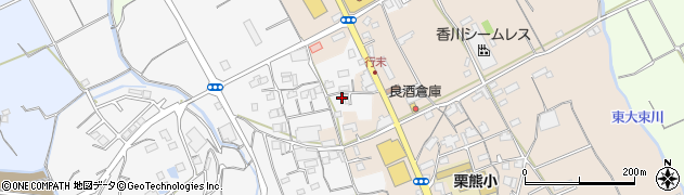 香川県丸亀市綾歌町栗熊西1124周辺の地図