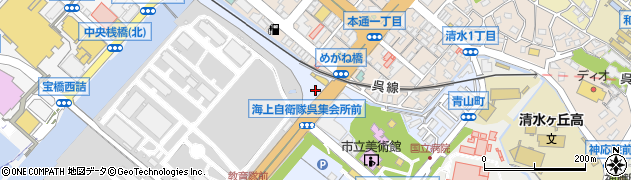 広島県呉市幸町2周辺の地図