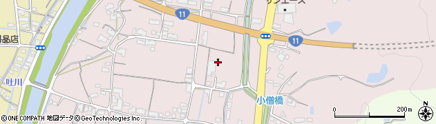 香川県東かがわ市川東704周辺の地図