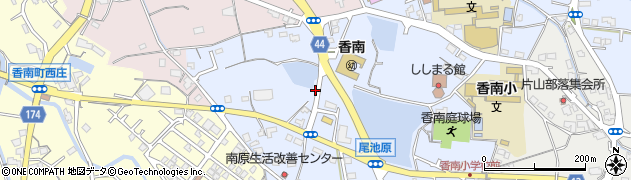 香川県高松市香南町横井877周辺の地図