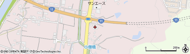 香川県東かがわ市川東686周辺の地図