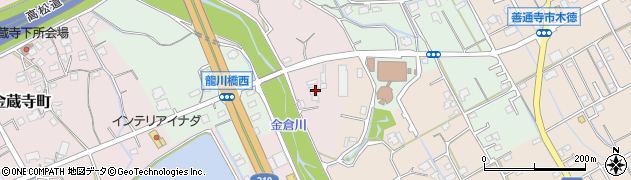香川県善通寺市与北町3405周辺の地図