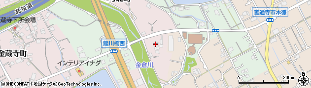 香川県善通寺市与北町3411周辺の地図