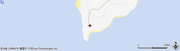 釣島鼻灯台周辺の地図