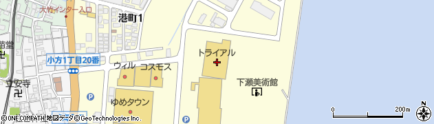 スーパーセンタートライアル大竹店周辺の地図