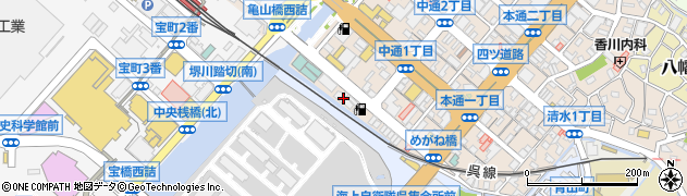カーコンビニ倶楽部ＤＳＳ呉中通店周辺の地図