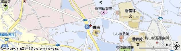 香川県高松市香南町横井870周辺の地図