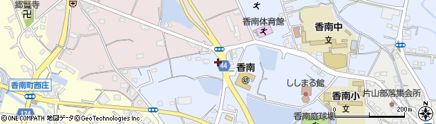 香川県高松市香南町横井883周辺の地図