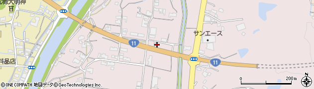 香川県東かがわ市川東周辺の地図