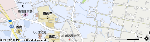香川県高松市香南町横井722周辺の地図