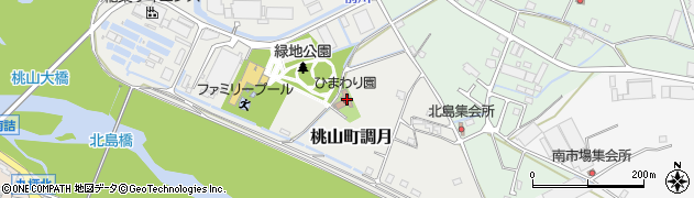 和歌山県紀の川市桃山町調月58周辺の地図