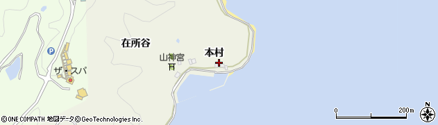 徳島県鳴門市瀬戸町室本村68周辺の地図