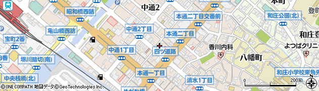 大同生命保険株式会社　呉営業所周辺の地図
