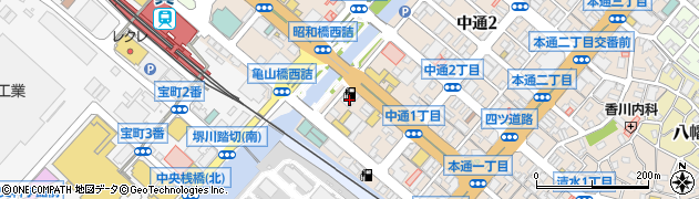 ＥＮＥＯＳ　ＤＤセルフ呉駅前ＳＳ周辺の地図