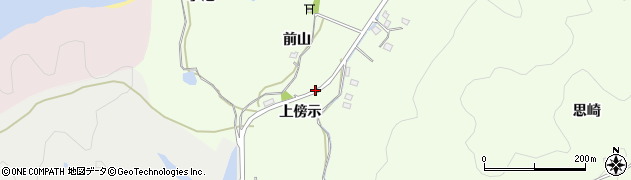 徳島県鳴門市瀬戸町大島田上傍示周辺の地図