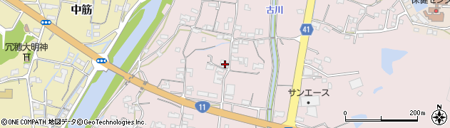 香川県東かがわ市川東446周辺の地図