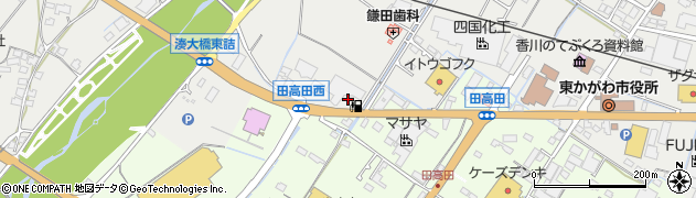 株式会社ＪＡ香川県オートエナジー　ＪＡオートパル東かがわ周辺の地図