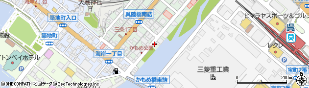 呉市個人タクシー協同組合周辺の地図
