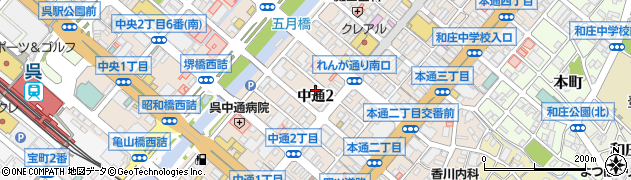 亀田質店周辺の地図