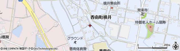 香川県高松市香南町横井832周辺の地図
