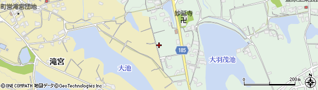 香川県綾歌郡綾川町萱原217周辺の地図
