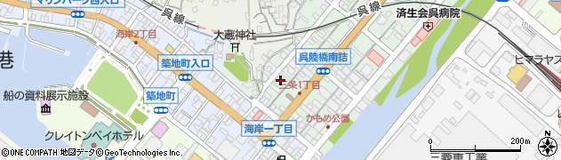 呉尚美音楽学園周辺の地図