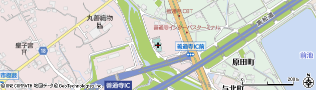 香川県善通寺市与北町3471周辺の地図